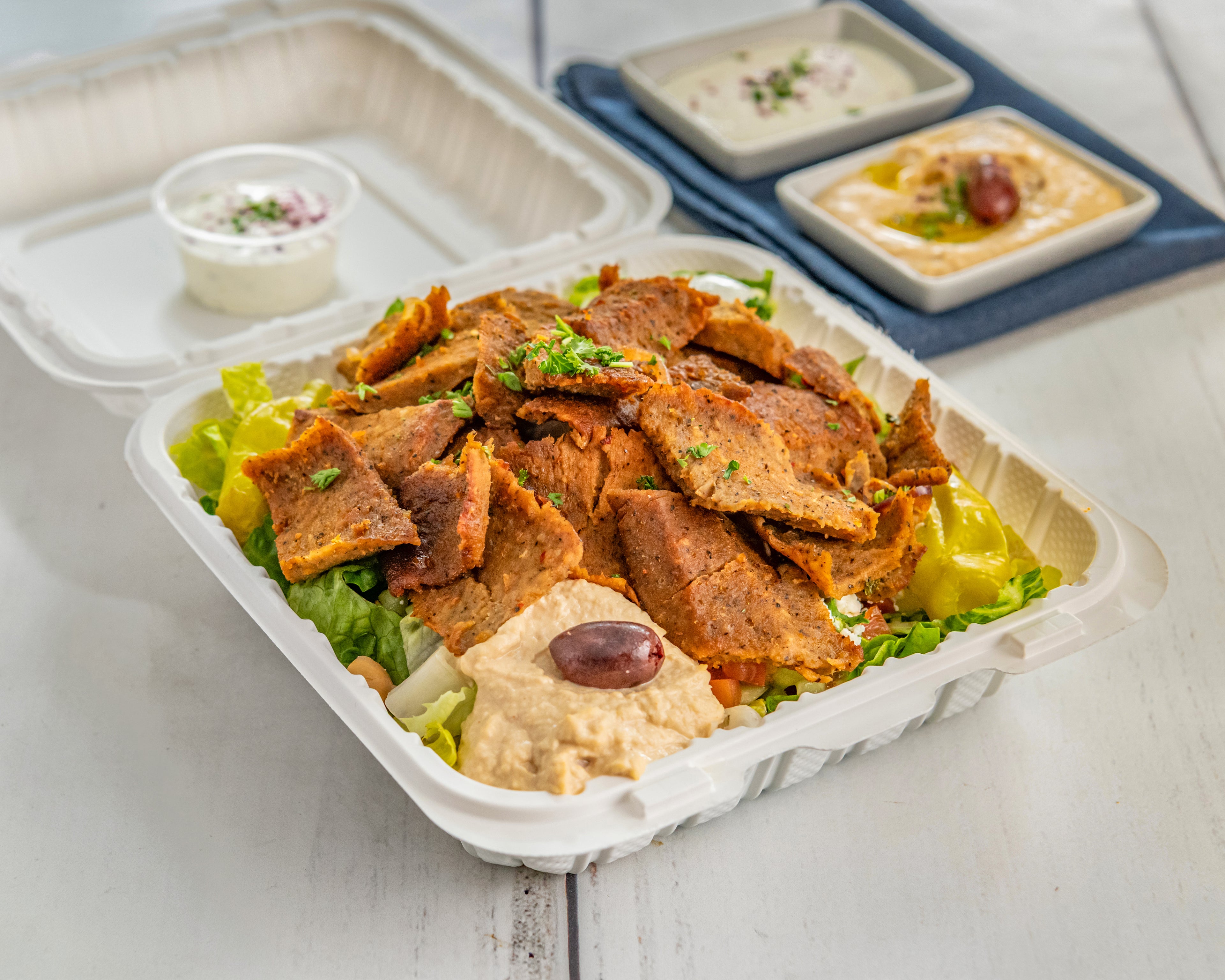 Beef & Lamb Shawarma salad