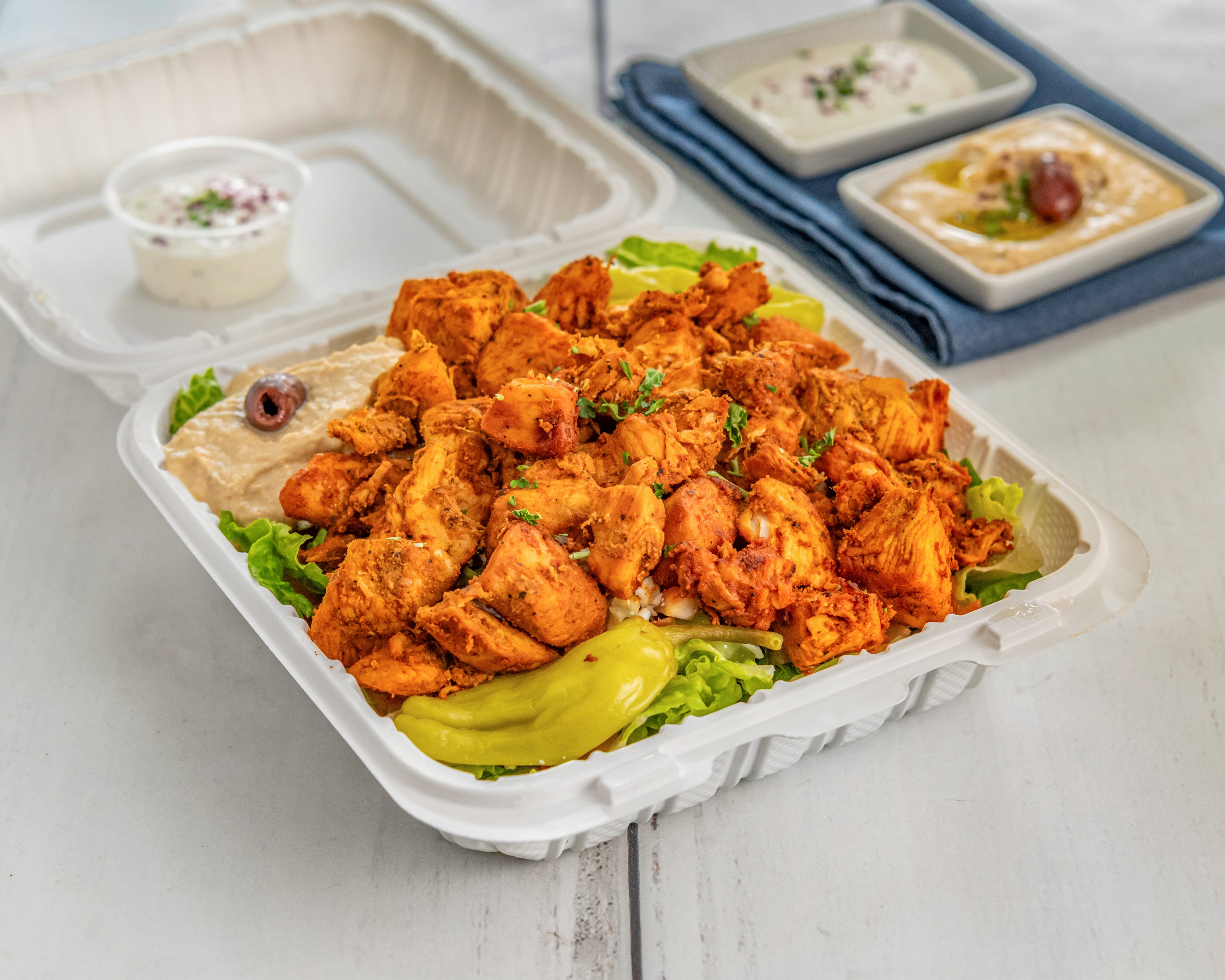 Chicken Shawarma salad